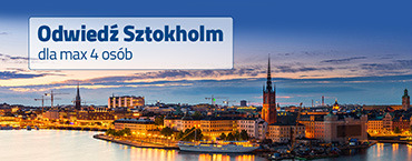 Odwiedź Sztokholm dla max 4 | Gdańsk - Nynäshamn